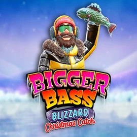 Bigger Bass Blizzard Christmas Catch slot logo by Pragmatic Play at Winbay Casino
