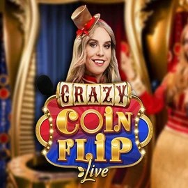 Crazy Coin Flip by Evolution, showcased at winbay.ch – game logo