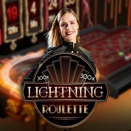 Lightning Roulette logo – Live Casino by Evolution at Winbay Casino