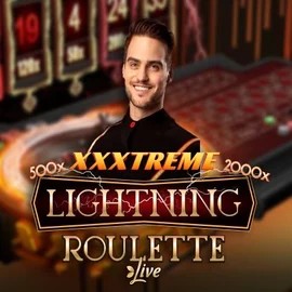 XXXtreme Lightning Roulette slot visual from Evolution available on winbay.ch